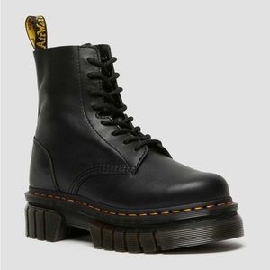 Audrick Nappa Leather Platform Ankle Boots